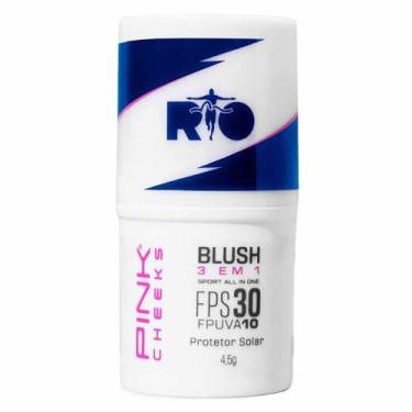 Imagem de Blush Sport em Stick Pink Cheeks All In One FPS 30, Bronze Carioca