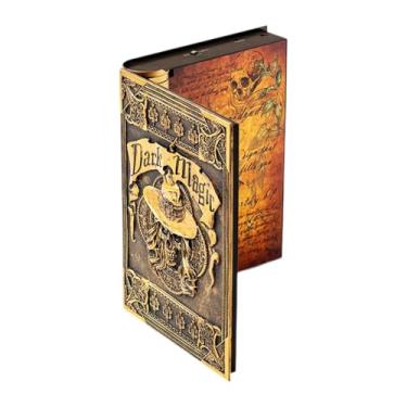 Imagem de Lilihuimaoyi Livro de Feitiços para Decoração de Halloween, Centro de Mesa Interno E Externo com Luzes E Som, Livro Decorativo para Prateleiras,