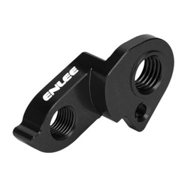 Imagem de RNXRZANK Extensão de Gancho de Câmbio de Bicicleta em Liga de Alumínio, Acessório para Estrada de Montanha, Peças de Componentes Profissionais Portáteis, Preto, Tamanho real