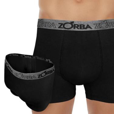 Imagem de Cueca Boxer Suporte Anatômico Zorba 667 Algodão