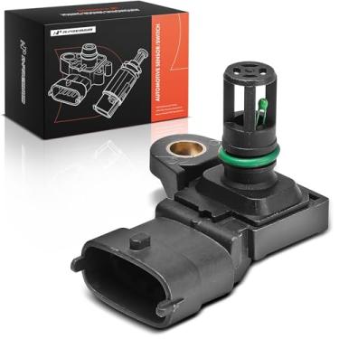 Imagem de A-Premium Sensor MAP de pressão do coletor [4 pinos] compatível com Ram 1500 2021 e Jeep Grand Cherokee 2018-2021 e Dodge Charger 2018-2021, Challenger 2018-2021