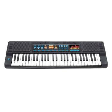 Imagem de Teclado Piano Infantil Com Microfone Bivolt 54 Teclas 70 Cm  Toca MP3