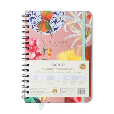 Imagem de Planner Permanente Wire-O Ateliê Financeiro A5 Rosa, Cicero