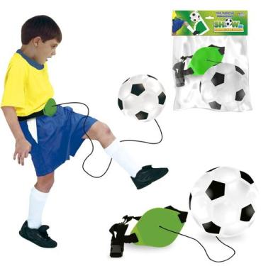 Imagem de Bola Jogo De Futebol De Embaixadinha Com Bola E Cinto Treino Infantil 