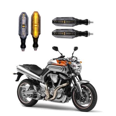 Imagem de KIT 4 Setas Esportiva Pisca de Led Modelo P26 Para Moto MT01 1670CC 20