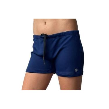 Imagem de Sunga Boxer Bicolor Natação Infantil - Suport Fitness, 12, Marinho, Ma