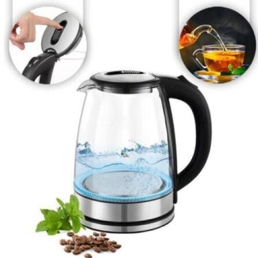 Imagem de Chaleira Elétrica Vidro 1,8L com Segurança Anti-Ressecamento 1500W - J