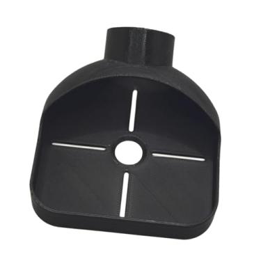 Imagem de Esquirla Coletor de Pó de Furadeira com Guia, Montagem Simples, Universal para Drywall, Placa de Teto, Versátil, Reutilizável, 8,5 X 10,3 Cm, Acessórios, preto