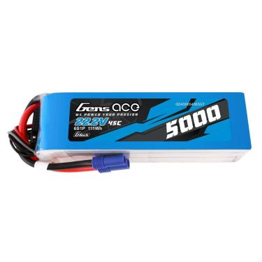 Imagem de Bateria Gens Ace 22.2V 5000Mah 45C 6S Lipo G-Tech Ec5 Plug