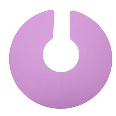 Imagem de Xale de cabeleireiro de silicone munefe, capa de corte de cabelo, bloco de shampoo de silicone para proteção eficaz de pescoço e roupas (Roxo)