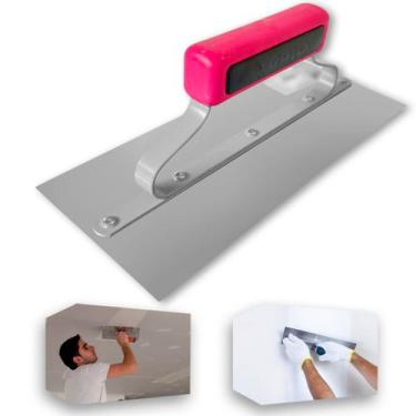 Imagem de Desempenadeira Lisa Galo 305 05 29x12cm Aço Temperado Com Cabo Fechado