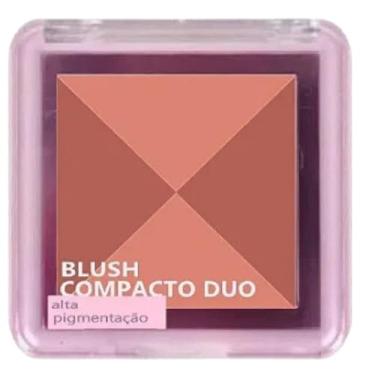 Imagem de Ruby Rose-Blush Compacto Duo Db02 Hbf5852