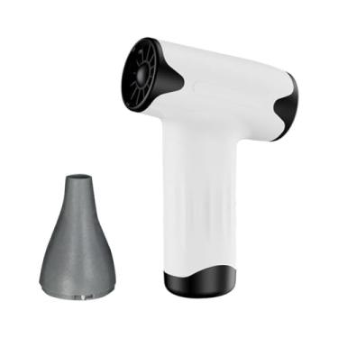 Imagem de Zialofi Secador Sem Fio Air Duster 4 Modos Compacto Pequeno Secador de Cabelo, Secador Portátil