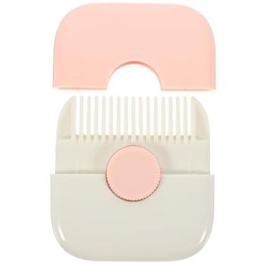 Imagem de Pente portátil para corte de cabelo, barbeiro, ferramenta de corte de cabelo, dupla face, lâmina substituível