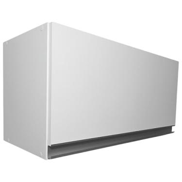 Imagem de Armário Aéreo Para Cozinha e Lavanderia 80cm em MDF com Porta Basculante Suspenso de Parede Entregue Montado