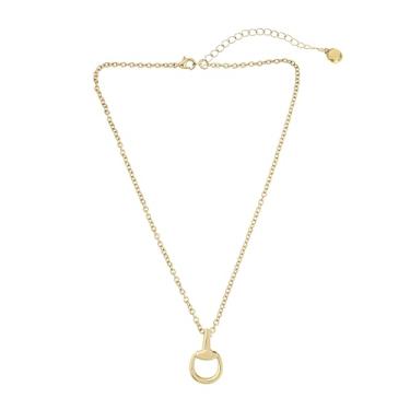 Imagem de Steve Madden Colar feminino com pingente de elos universitários