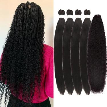 Imagem de Braiding Hair Gozill Black Boho Micro Curl pré-esticado
