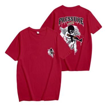 Imagem de Camiseta Masculina Baby Angel Mask Gangster Streetwear Y2k - crushed, 