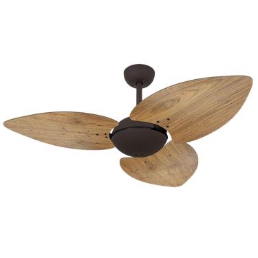 Imagem de Ventilador De Teto Volare Marrom Office Dunamis Freijó 220V