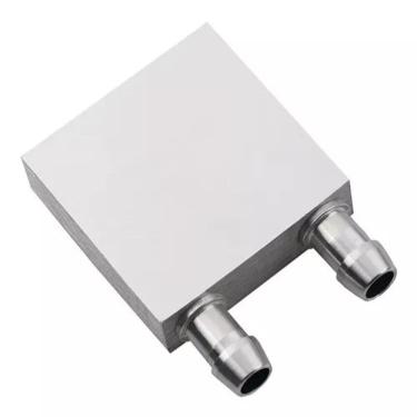 Imagem de WATER BLOCK P/ PELTIER 40X40mm COR PRATA - RETANGULAR