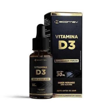 Imagem de Vitamina D3 2000ui Em Gotas Sublingual Vegana 30ml Ecomev