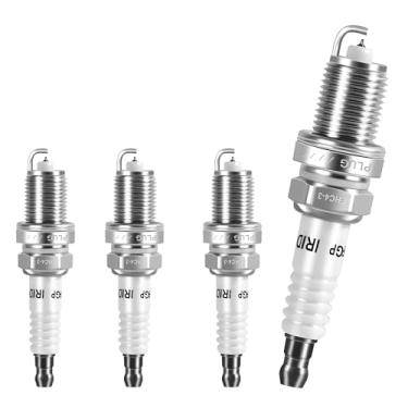 Imagem de STZJAYE Pacote com 4 velas de ignição Iridium 2477 ZFR5FIX-11 compatível com Honda para Civic for Accord para Elantra para Bússola para Journey para Grand Cherokee para Patriot para Ram 1500 para