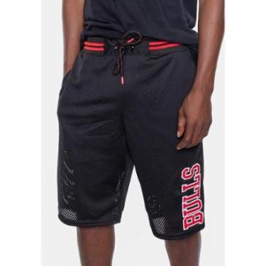 Imagem de Bermuda NBA Sintética Mesh Chicago Bulls Masculino-Masculino