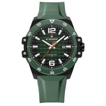 Imagem de Relógio de Quartzo Casual Masculino Á prova d´agua Pulseira Silicone Esportivo