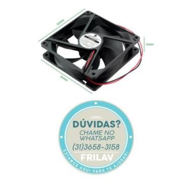 Imagem de Micro Ventilador (Cooler) 90x90x25mm 12VDC com Terminal - Código 10000