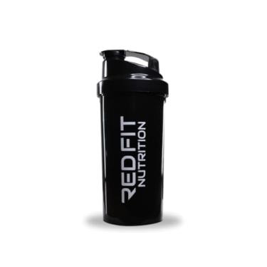 Imagem de Coqueteleira Shaker Preta 600ml - Red Fit Nutrition