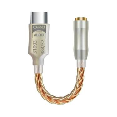 Imagem de Amplificador de Fone de Ouvido Tipo C para 3,5mm - HiFi USB DAC Gravau