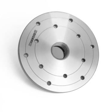 Imagem de BMWOOD Placa frontal de 15 cm com rosca 1-1/10.2 cm x 8TPI, com duas arruelas de nylon para torno de madeira.
