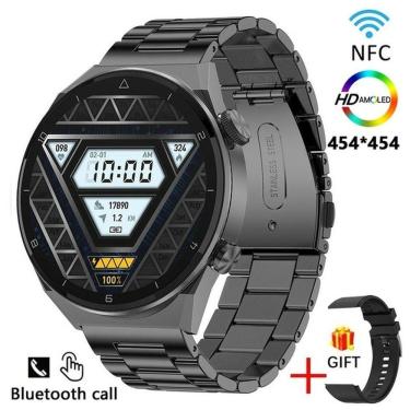 Imagem de Relógio Smartwatch Foxbox 8910 À Prova D'Água Cinza Chamada Bluetooth