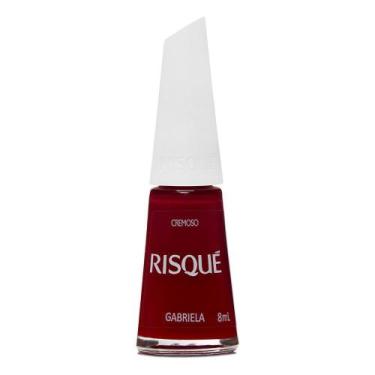Imagem de Esmalte Risqué Vermelho Cremoso Gabriela 8ml