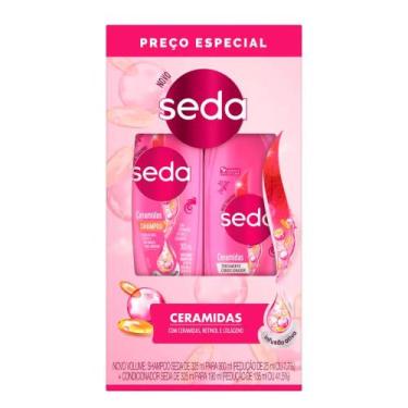 Imagem de Kit Seda Ceramidas Shampoo 300ml E Condicionador 190ml