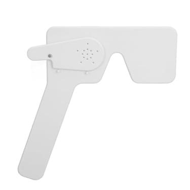 Imagem de Oclusor profissional para exame oftalmológico oftalmológico com ferramenta portátil de teste de visão de 14 furos para oftalmologistas, ortoptistas, oculistas, plástico ABS,