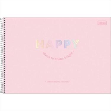 Imagem de Caderno de desenho Tilibra happy espiral 80 folhas