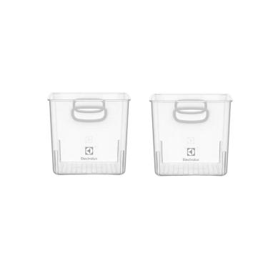 Imagem de Kit 2 Caixas Organizadoras Electrolux Experience Modular 2,8L