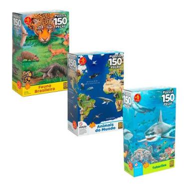 Imagem de Combo Quebra-Cabeça 150 peças - Grow