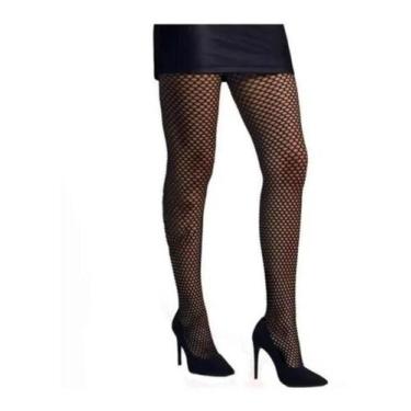 Imagem de Meia Calça Arrastão Selene, Mulher, M, Preto