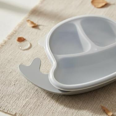 Imagem de Prato Infantil Pequena Baleia com Divisórias