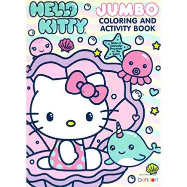 Imagem de Hello Kitty – Livro jumbo para colorir e atividades