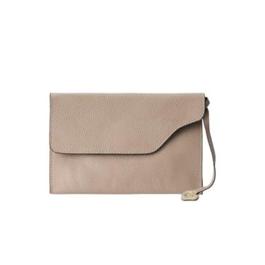 Imagem de DANEAULT Bolsa tiracolo The Vicky Pebbled – Bolsa de couro granulado divertida e sedutora – leve e versátil – Bolsa feminina, Cinza, Bolsa tiracolo divertida e sedutora