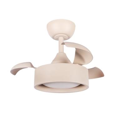 Imagem de VENTILADOR DE TETO ALISEU RETRÁTIL TULIPA BRANCO BIVOLT COM CONTROLE REMOTO