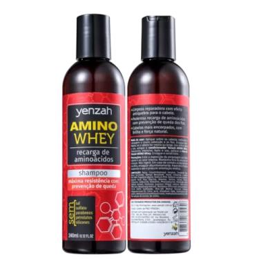 Imagem de SHAMPOO AMINO WHEY 240ML RECARGA DE AMINO ACIDOS SEM SULFATO