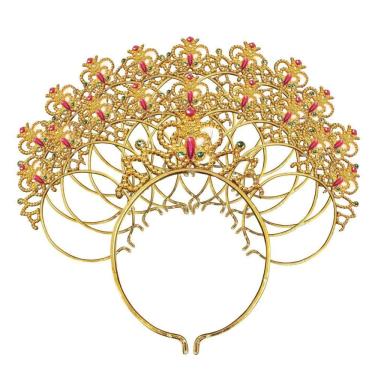 Imagem de Kit 50 Tiaras Coroa De Princesa Rainha Brilhante Glamour Atacado