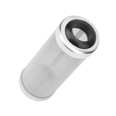 Imagem de Caixa de Filtro de Malha de Aquário Rede de Aço Inoxidável Protege a Tampa do Tanque de Camarão de Peixes (Tamanho pequeno com diâmetro interno de 12 mm)