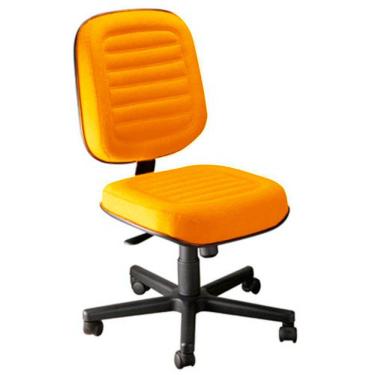Imagem de Cadeira Para Escritório Diretor Gomada Linha Blenda Laranja