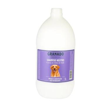 Imagem de Shampoo Pet 5 Litros Cães Gatos Neutro Brilho Limpeza Suave Alta Rendimento