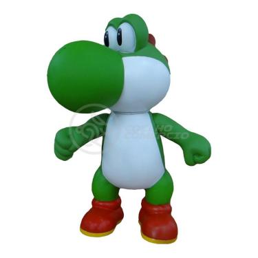 Imagem de Boneco Action Figure Yoshi Grande Super Size 26Cm - Mario